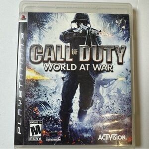 Call of Duty: World at War Sony Playstation 3 PS3 2008 CIB Complete Video Game